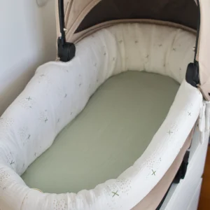 LENÇOL-CAPA ALCOFA CARRINHO