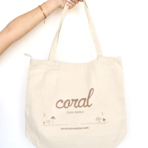 TOTE-BAG c/ fecho